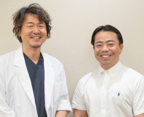 神山先生と弊社森田